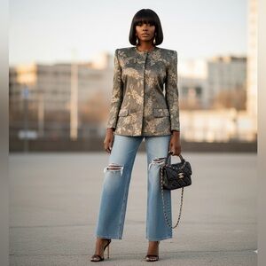 VINTAGE STATEMENT BLAZER